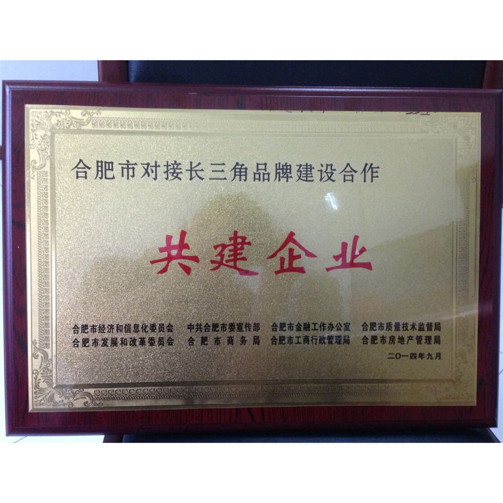 2014.09合肥市对接长三角品牌建设合作共建单位