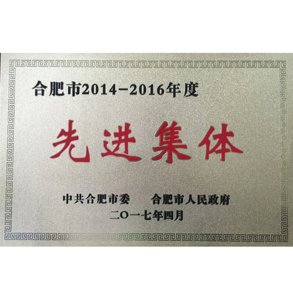2017.04 合肥市2014-2016先进集体2